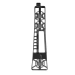 فن خنک کننده میزبان برای PS5 SLIM - BLACK - برند پرودو گیمینگ Porodo gaming - تصویر 4