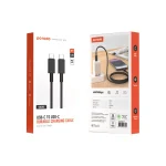کابل PVC TYPE-C TO C 1.2M - مشکی - برند پرودو Porodo - تصویر 12