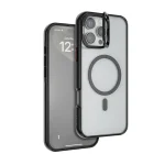 کیف ELIO PC با پایه حلقه دوربین برای iPhone 16 PRO MAX- BLACK - برند لِوِلو Levelo - تصویر 11