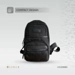 کیف URBAN SLING - مشکی - برند لِوِلو Levelo - تصویر 13