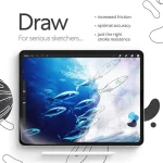 محافظ صفحه کاغذ سبز مانند برای iPad 10.2 اینچ ( 2019 و 2020 ) - MATT CLEAR - برند گرین لاین Green lion - تصویر 2