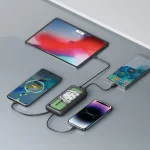 پاوربانک گرین لاین مدل GNLIN10KPBBK با ظرفیت ۱۰۰۰۰ میلی‌ آمپر
