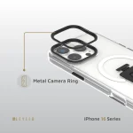 قاب دستگیره MAGSAFE MORPHIX برای iPhone 16 PRO MAX - مشکی - برند لِوِلو Levelo - تصویر 13