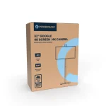 تبلت ANDROID 32 اینچی UHD 60 هرتزی با پایه 8 + 128 گیگابایت - طلایی - برند پاورولوژی Powerology
