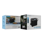 یخچال قابل حمل 60 لیتری با محفظه دوگانه و ترولی - خاکستری - برند پاورولوژی Powerology - تصویر 15