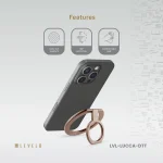 جای حلقه تلفن LUCCA MAGSAFE - DESERT TITANIUM - برند لِوِلو Levelo - تصویر 6