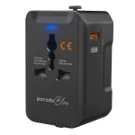 BLUE PD20 UNIVERSAL TRAVEL ADAPTER - BLACK - برند پرودو Porodo - تصویر 8