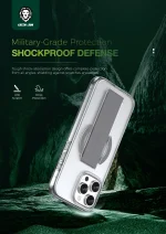 MAGSAFE GRIP CASE IPHONE 16 PRO - NATURAL TITANIUM - برند گرین لاین Green lion - تصویر 3