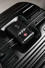 چمدان ABS 24 اینچی ORO و چمدان مسافرتی سبک - مشکی - برند لِوِلو Levelo - تصویر 11