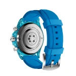 RAYTONA SMART WATCH BLUE DIAL + بند سیلیکونی - برند پرودو Porodo - تصویر 7