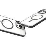 CLAIRE با قاب سپر آلومینیومی برای iPhone 16 PRO - مشکی - برند لِوِلو Levelo - تصویر 8