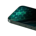محافظ شیشه ای 9H استیو مات برای آیفون 16 پرو - مشکی - برند گرین لاین Green lion - تصویر 5