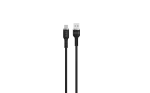کابل سیلیکونی USB-A به USB-C - مشکی - برند گرین لاین Green lion - تصویر 2