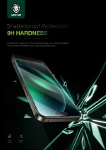 گلس صفحه نمایش گرین لاین مدل 9H STEVE HD - تصویر 2