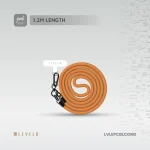 EVERLY PHONE CROSSBODY LANYARD - هویج نارنجی - برند لِوِلو Levelo - تصویر 7