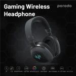 هدفون گیمینگ RGB بی سیم PDX416 E-SPORTS - خاکستری - برند پرودو گیمینگ Porodo gaming - تصویر 9