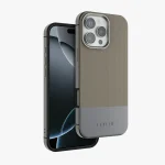 کیف چرمی CUIR TWO TONE برای iPhone 16 PRO MAX- GRAY - برند لِوِلو Levelo - تصویر 17