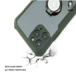 قاب ضد ضربه محکم و شیک سبز با حلقه برای iPhone 12 PRO MAX 6.7 اینچی - سبز - برند گرین لاین Green lion