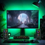 بلندگوهای استریو 10 وات - مشکی - برند پرودو گیمینگ Porodo gaming - تصویر 18