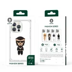 CASE LION SUIT SERIES GREEN FASHION برای iPhone 13 PRO (6.1 اینچ) - CLEAR - برند گرین لاین Green lion