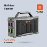 SOUNDTEC TWS PARTY SPEAKER 100W - مشکی - برند پرودو Porodo - تصویر 11