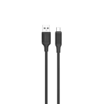 کابل PVC USB-A به USB-C 3M - مشکی - برند گرین لاین Green lion