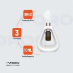 پخش کننده آروما سبک زندگی - سفید - برند پرودو Porodo - تصویر 10
