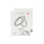 جای حلقه تلفن LUCCA MAGSAFE - تیتانیوم طبیعی - برند لِوِلو Levelo