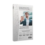 VERONA CASE برای iPhone 16 PRO MAX - CLEAR - برند لِوِلو Levelo - تصویر 13