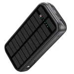 پاوربانک گرین لاین مدل GNPDSOLPB16BK ظرفیت ۱۶۰۰۰ میلی آمپر خورشیدی