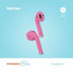 BLUE AIRPODS 2- PINK - برند پرودو Porodo - تصویر 8
