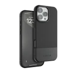 کیف چرمی CUIR TWO TONE برای iPhone 16 PRO MAX- BLACK - برند لِوِلو Levelo - تصویر 3