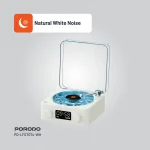 LIFESTYLE WAVE WHITE NOISE SPEAKER BLUETOOTH 1500MAH - WHITE - برند پرودو Porodo - تصویر 8