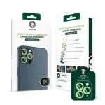 حلقه لنز دوربین درخشان GREEN NIGHT GLOW برای IPHONE 12 / 12 PRO (6.1 اینچ) - سبز - برند گرین لاین Green lion