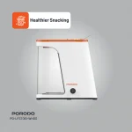 پاپ کورن ساز مخزن جداشدنی LIFETSYLE 1200W - سفید و نارنجی - برند پرودو Porodo - تصویر 12