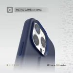 قاب سیلیکونی MORPHIX با دستگیره سیلیکونی برای IPHONE 16 PRO - DEEP BLUE - برند لِوِلو Levelo - تصویر 7