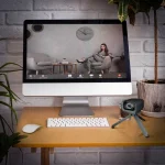 وب کم 2K 30 فریم بر ثانیه با فوکوس خودکار با میکروفون و سه پایه داخلی - مشکی - برند پرودو گیمینگ Porodo gaming - تصویر 6