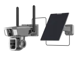 4G/WIFI 10X زوم 2MP+2MP 360° دوربین همه کاره نهایی - مشکی - برند پاورولوژی Powerology