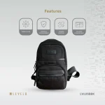 کیف URBAN SLING - مشکی - برند لِوِلو Levelo - تصویر 12