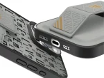 CASE GRIPSTAND MORPHIX با نگهدارنده کارت برای iPhone 16 PRO - GRAY - برند لِوِلو Levelo - تصویر 2