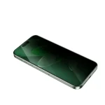 شیشه حریم خصوصی سه بعدی پیکاسو با سینی تراز IPHONE 16PRO - مشکی - برند گرین لاین Green lion