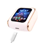 EARBUDS صفحه نمایش هوشمند - بژ - برند گرین لاین Green lion - تصویر 2