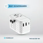شارژر چند کاره پاوروژی مدل PWCUQC028 - تصویر 8