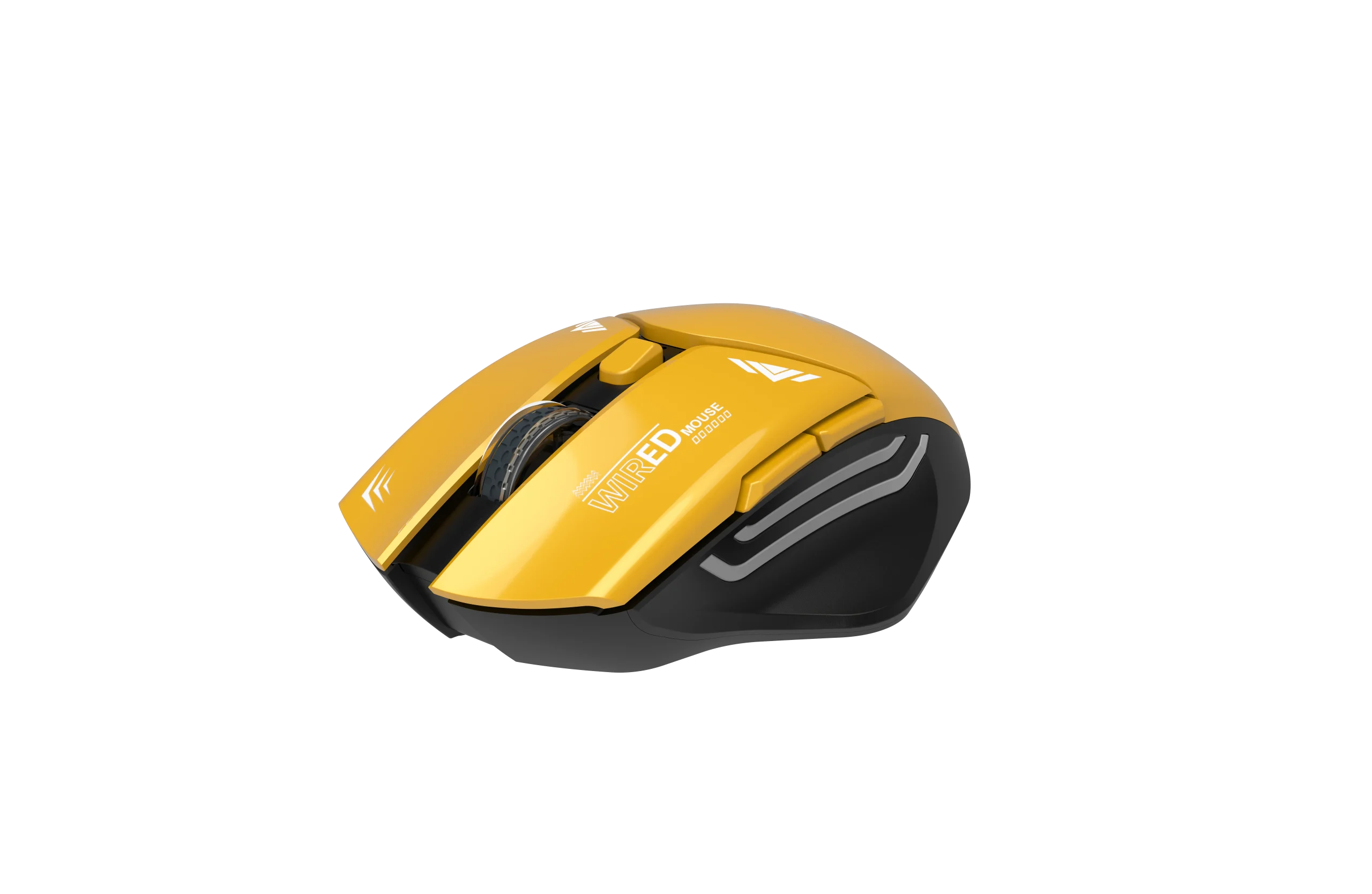 ماوس بی سیم 2IN1 2.4G DPI 1600 - زرد - برند پرودو گیمینگ Porodo gaming ماوس بی سیم 2IN1 2.4G DPI 1600 - زرد - برند پرودو گیمینگ Porodo gaming - تصویر 1
