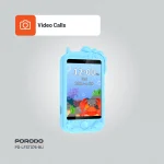 تلفن کودک با کیف و 700MAH 192MB - آبی - برند پرودو Porodo - تصویر 14