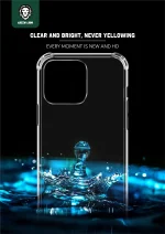 قاب ضد شوک 360 درجه سری GREEN ROCKY برای آیفون 13 6.1 اینچی - CLEAR - برند گرین لاین Green lion - تصویر 18