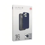 قاب سیلیکونی مایع IRIS MAGSAFE برای iPhone 16 PRO - BLUE - برند لِوِلو Levelo - تصویر 9