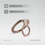 جای حلقه تلفن LUCCA MAGSAFE - DESERT TITANIUM - برند لِوِلو Levelo - تصویر 10