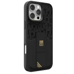 CASE GRIPSTAND MORPHIX با جای کارت برای IPHONE 16 PRO - مشکی - برند لِوِلو Levelo - تصویر 4