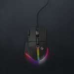 ماوس سیمی 8 بعدی RGB - مشکی - برند پرودو گیمینگ Porodo gaming - تصویر 4